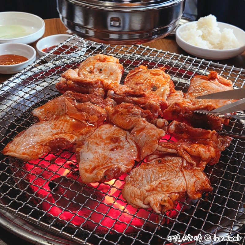 신도림역 숯불닭갈비 강촌숯불닭갈비