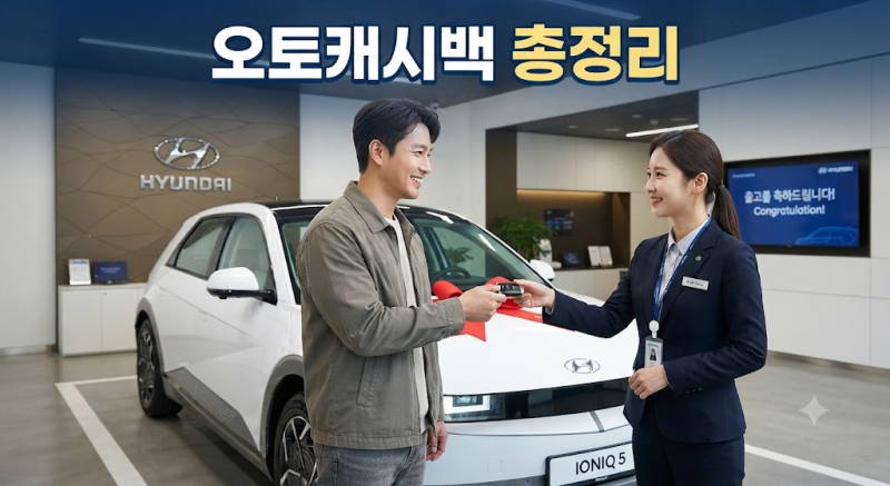 오토캐시백이란? 신차 구매 시 최대 얼마나 돌려받을 수 있을까? 카드사 혜택 총정리