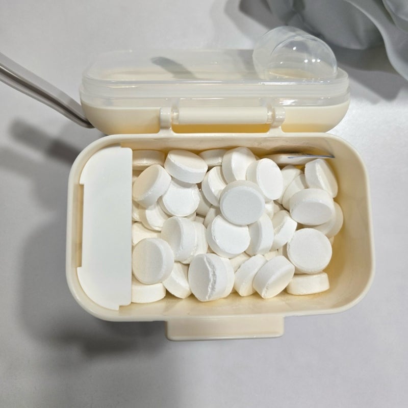 꺼낼때 손에 안 묻는 다이소 식기세척기 세제통(원래는 양념통) 추천