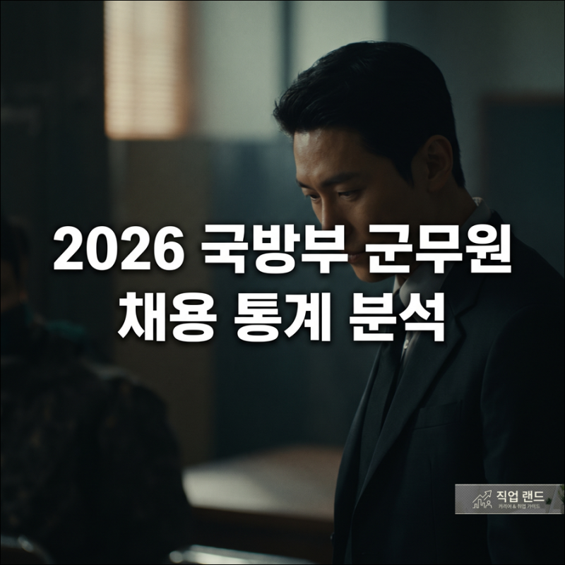 국방부 군무원 경쟁률 직접 분석해보니 기술직 "합격선"에 답 있다