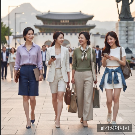 출퇴근길 구원템? 더위가 무서운 직장인 주목! 여성들이 여름에 인견반바지