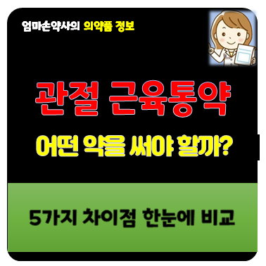 관절염 관절통 근육통 증상 약 무릎 손가락 퇴행성 턱 치료제 파스