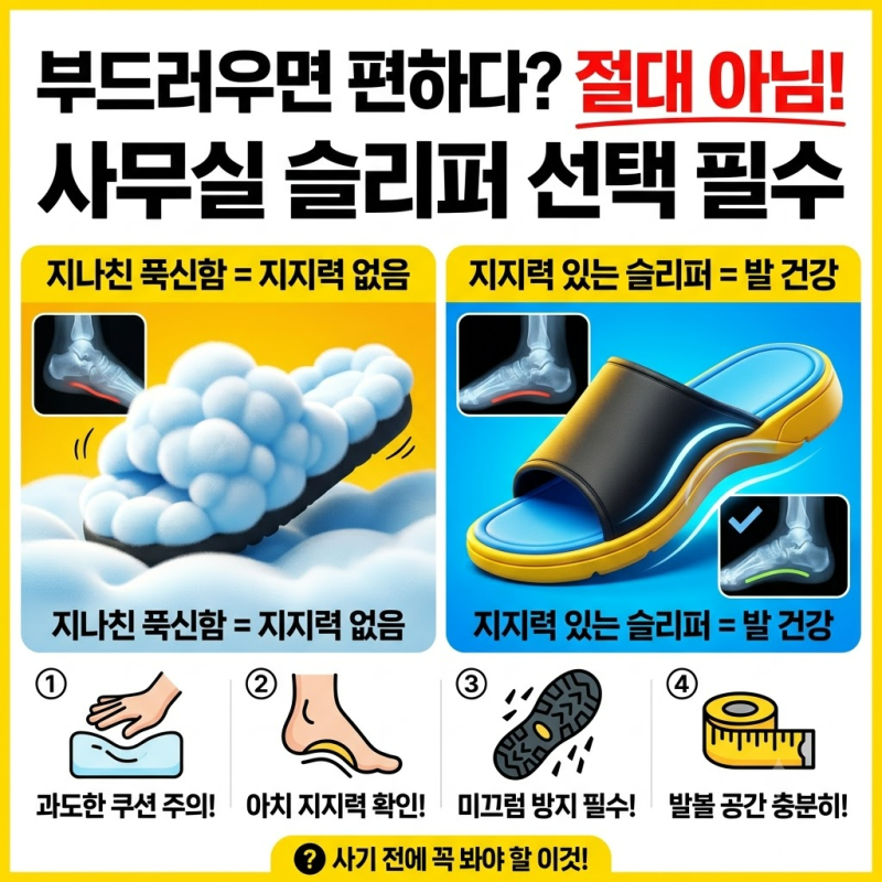 사무실 슬리퍼