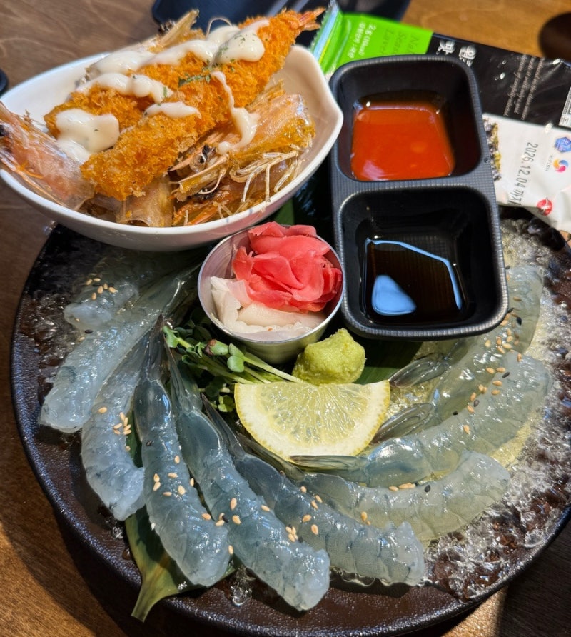 [부산/부전동] 서면 새우 맛집 “지새우다” 새우를 좋아한다?? 그럼 가야지 탱글한 생새우에....
