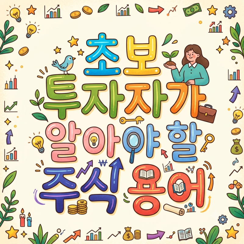 [알아 두면 돈 되는 주식 용어] 2. 초보 투자자가 알아야 할 용어 30 가지 - PER, PBR, 예수금, 반....