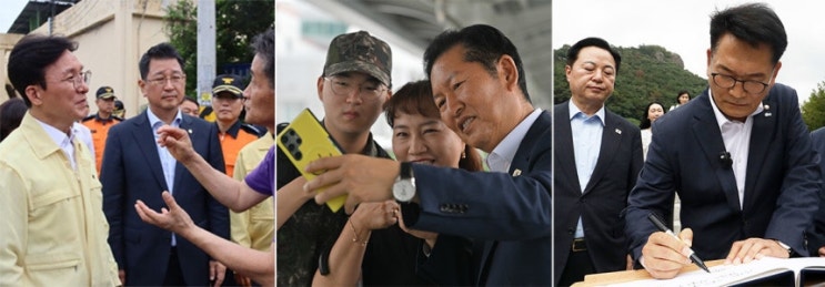 김민석, 李 <b>고향</b> 안동서 ‘명심’ 강조… <b>정청래</b> “이해찬... 