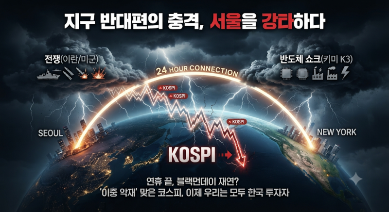 [일일 경제 이슈] 코스피·코스닥, 오늘(2026년 7월 20일) '이중 악재' 피할 수 있을까 — 전쟁·....
