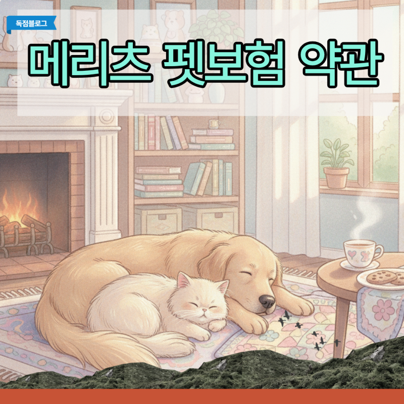 메리츠 펫보험 약관 숨은 조항 때문에 150만원 날릴 뻔한 내돈내산 꼼수 구별법