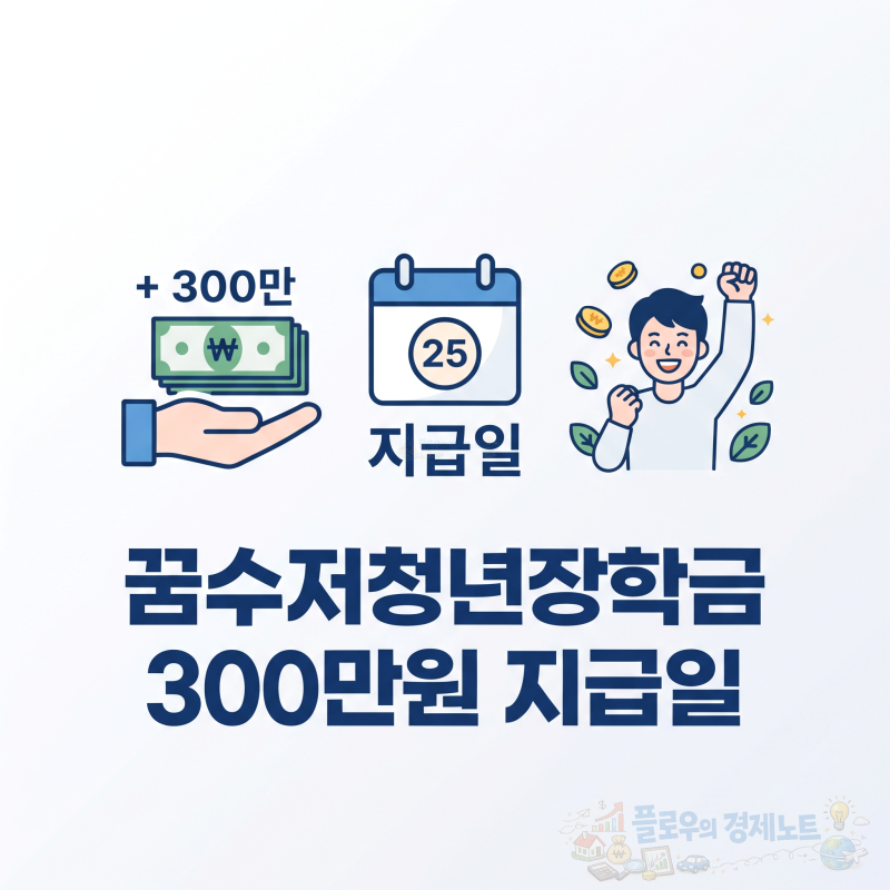1인당 300만 원 지원받는 꿈수저청년장학금, 지급일은 언제?