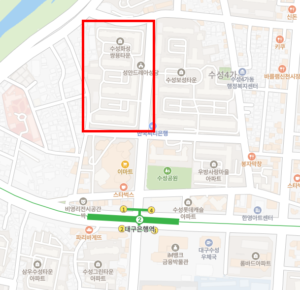 대구 수성구 아파트 수성화성쌍용타운 경매, 2025타경873 최저가 1억 7,640만 원 분석 사진 5