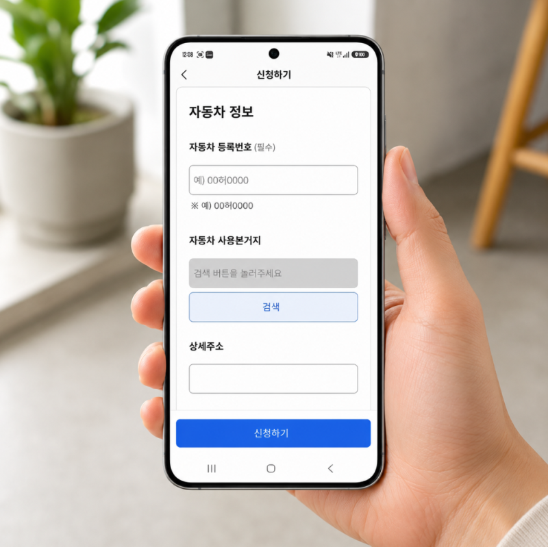 내 자동차 차량 차대번호조회 방법 확인하는법