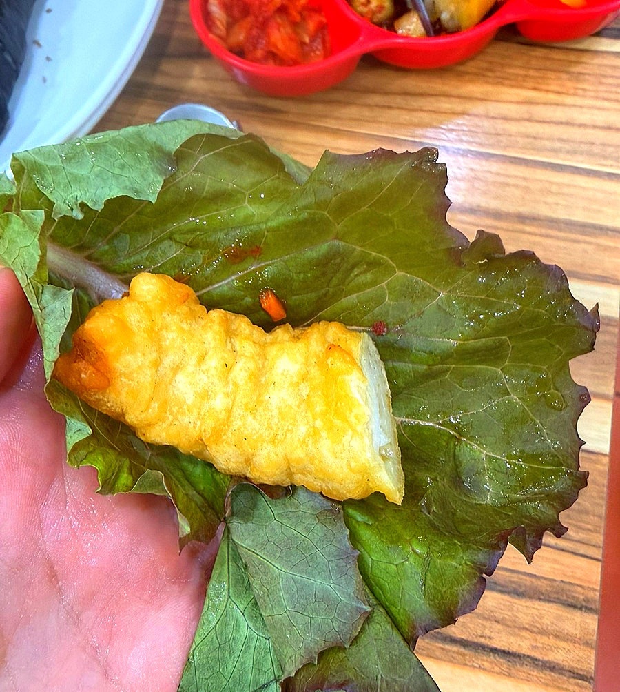 옛날땡땡이상추튀김 북대1호점 사진 3