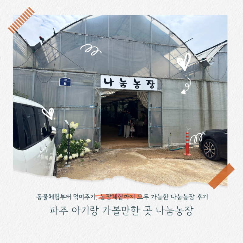 경기도 파주 아기랑 갈만한 곳 나눔농장 솔직후기