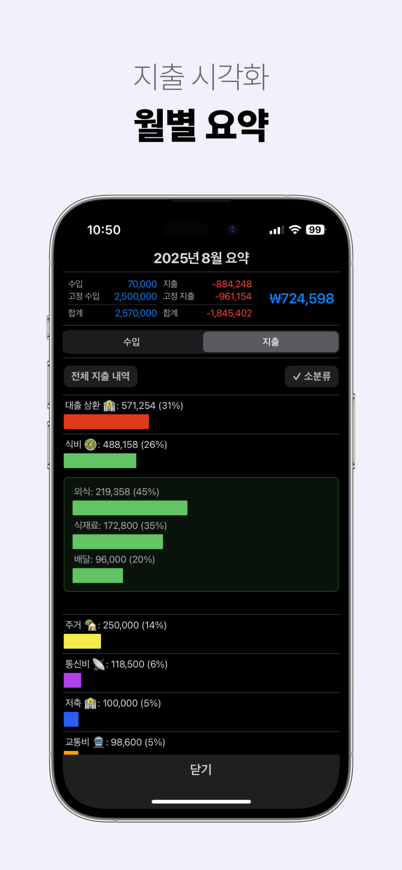 아이폰 가계부 어플 '윤슬 가계부' 쓰는 방법: 초심자 편 ✨