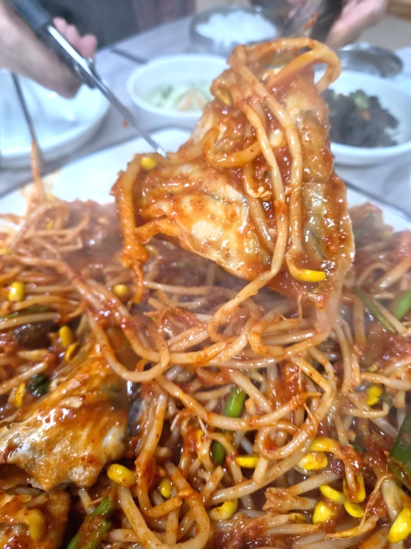 진해 용원동 아구찜 대구뽈찜 제대로 즐긴 아구하우스