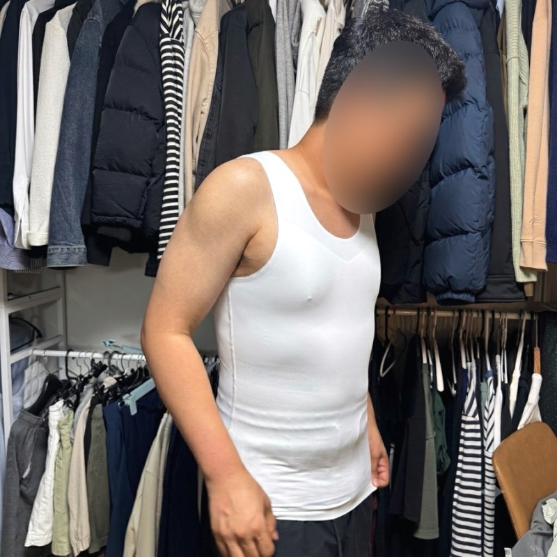 남자 런닝셔츠 킵라인 티안나는 남자 보정속옷 추천하는 이유