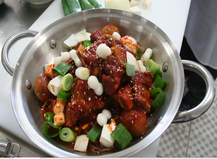 [업장용레시피] 매운 빽립찜