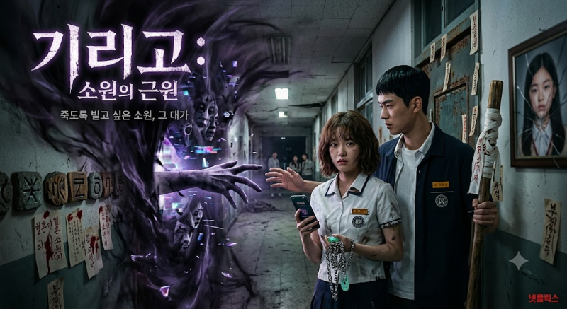 넷플릭스 공포 드라마 기리고 줄거리 결말 무당 결계 뜻 몇부작 전소니 특별출연 솔직후기