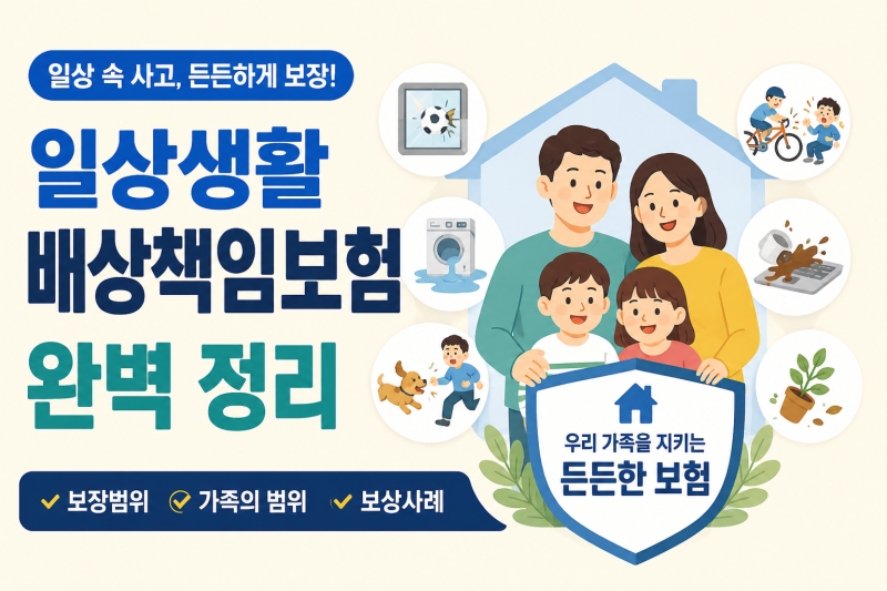 일상생활배상책임보험 완벽정리