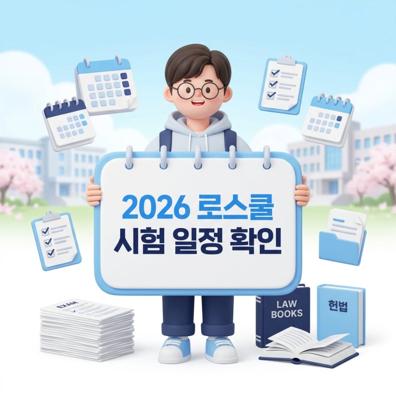 LEET 준비부터 등록까지 2026 로스쿨 시험 일정 미리 확인하세요