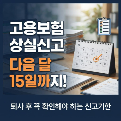 고용보험 상실신고 15일 넘기면 벌어지는 일 (과태료·실업급여 총정리)