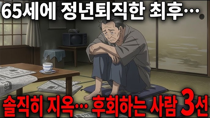 65세에 실직한 시니어의 뼈아픈 후회… 이것이 바로 현실 속 노년의 지옥 같은 일상입니다