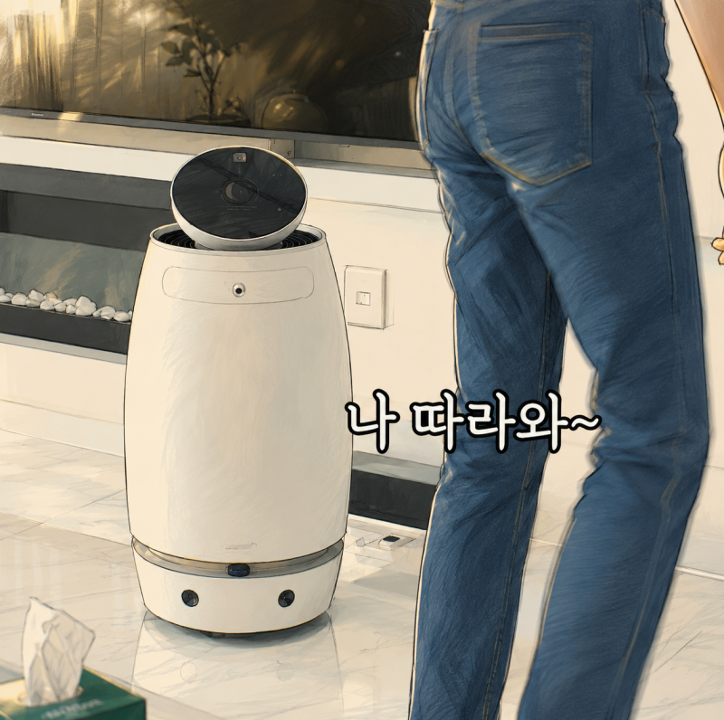 미우새 한혜진 공기청정기 나무엑스, '나 따라와' 스스로 움직이는 자동 로봇