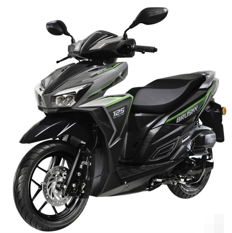가와사키 스쿠터의 역사와 125cc 신차 브러스키 BRUSKY 125