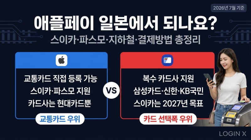애플페이 일본에서 되나요? 스이카·파스모·지하철·결제방법 총정리