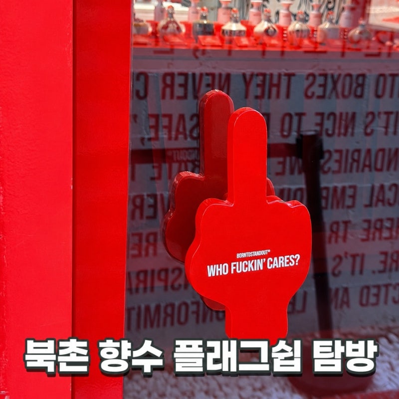 북촌 향수 탐방 두번째 (본투스탠드아웃, 솔테라이브러리,킨포크)