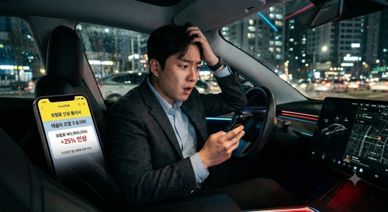 살짝 긁혔는데 배터리 교체? 테슬라·전기차 보험료만 유독 비싼 이유 팩트체크(feat.30만원)