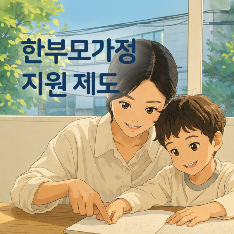 한부모가정 정부 지원제도 지원 대상부터 신청 방법까지
