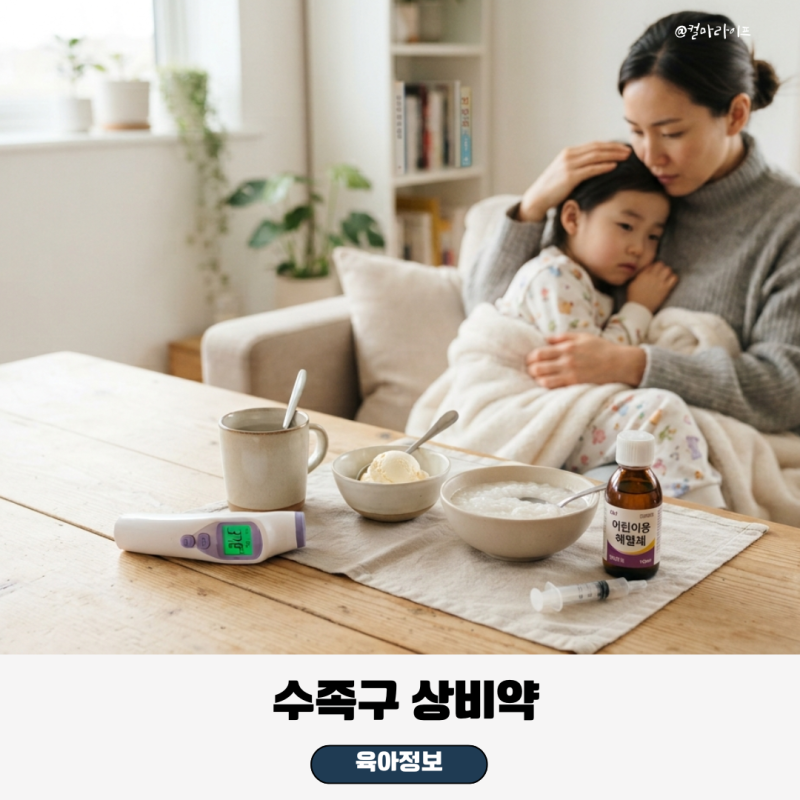 아기 수족구 상비약, 약국에서 많이 찾는 증상별 추천템