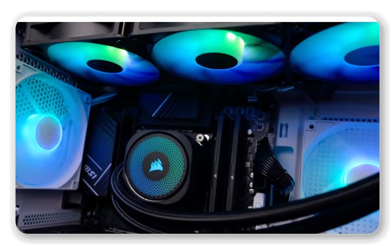 "CPU 수냉 쿨러 필수템" 커세어 쿨러 NAUTILUS 360 ARGB 특징