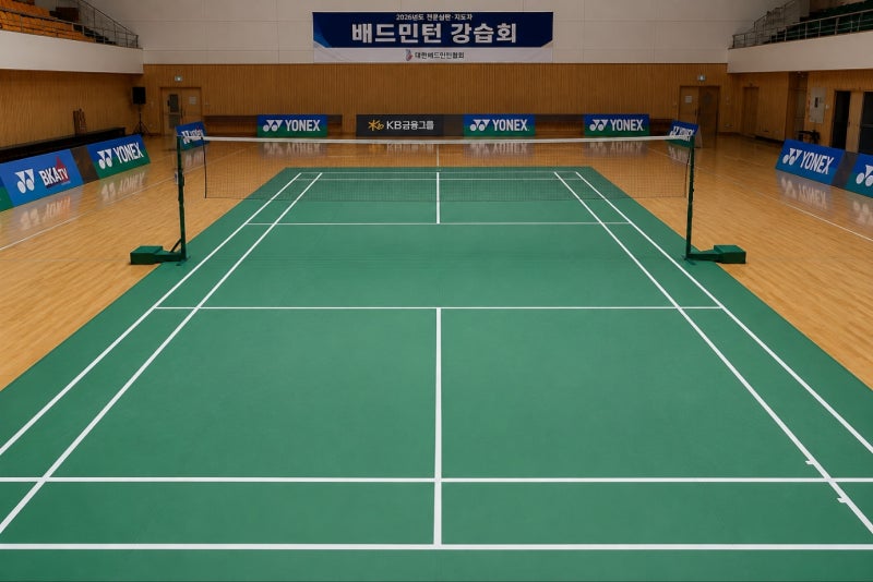 2편 배드민턴 코트 규격과 장비 규정