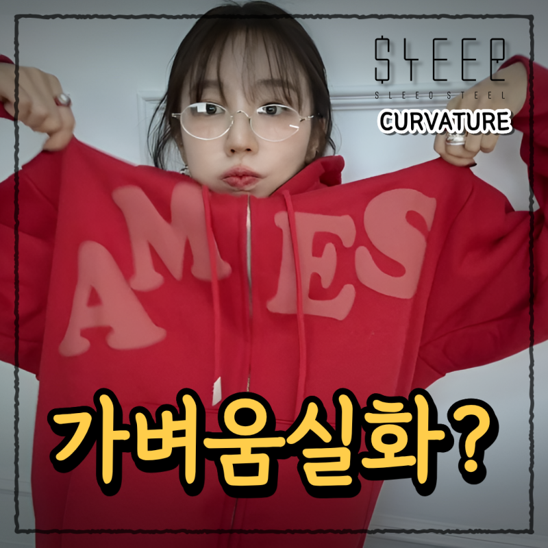 슬릭스틸 커배쳐(CURVATURE) 라운드 오벌 가벼운 슬림 티타늄 긱시크 안경테