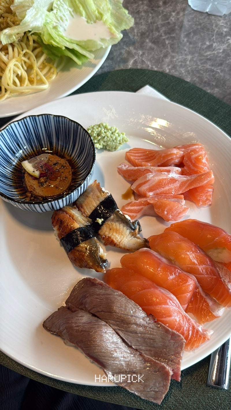 해운대 엘시티 맛집 마키노차야 씨푸드 뷔페 아기랑 가족외식