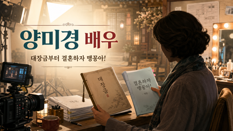 양미경 배우 프로필｜대장금 한상궁부터 최근 드라마까지