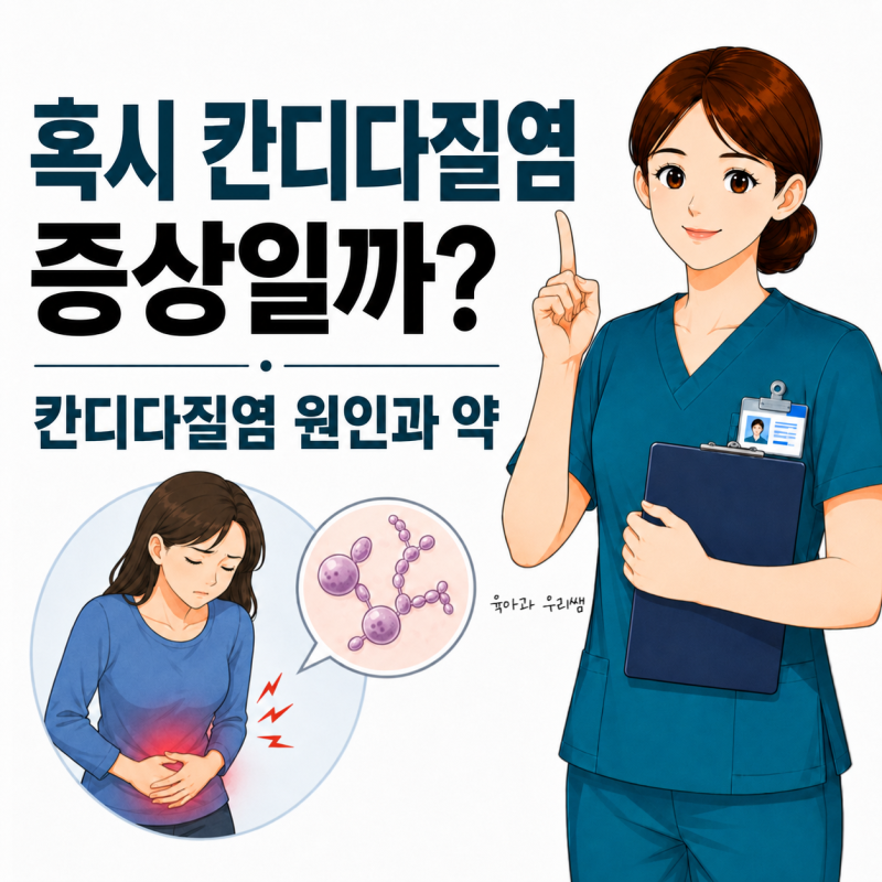 혹시 칸디다질염 증상일까? 칸디다 질염 원인 약 알아보기