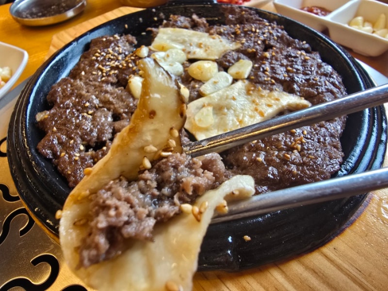 김포 대형 한우 맛집, 가천린포크에서 즐긴 언양식 석쇠불고기.