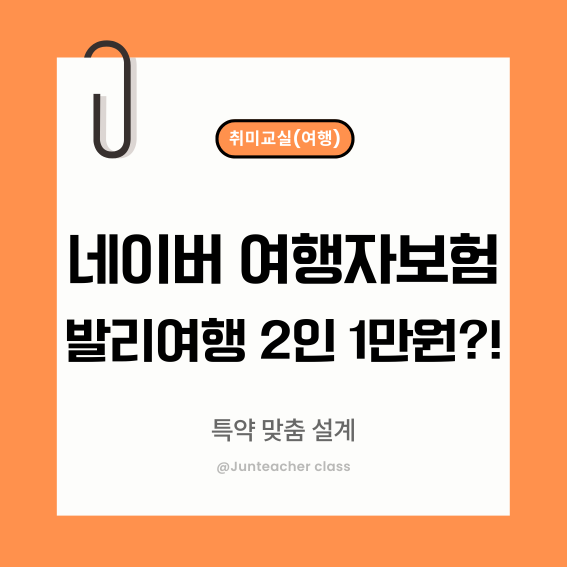 네이버 여행자보험 비교 : 발리 여행 2인 1만원대로 특약 맞춤 설계한 후기