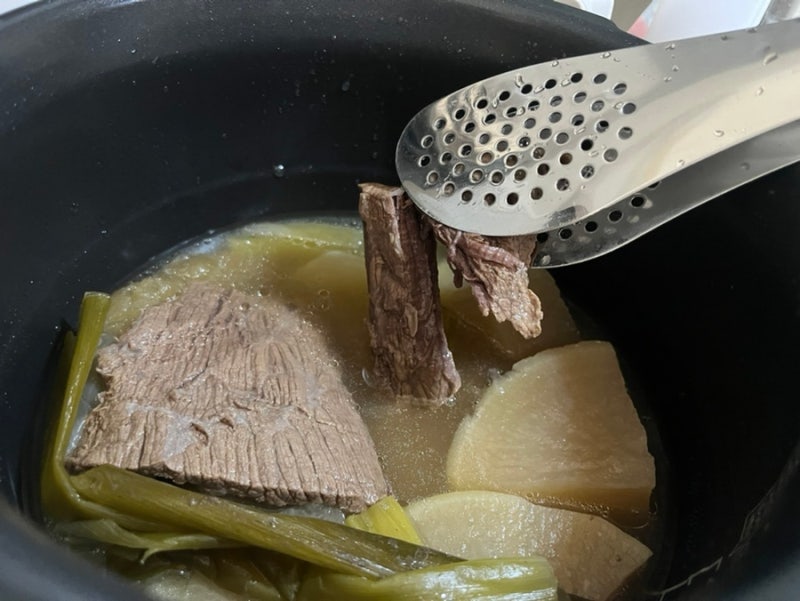 무염 아기 밥솥 갈비탕 레시피 / 무염 아기 반찬