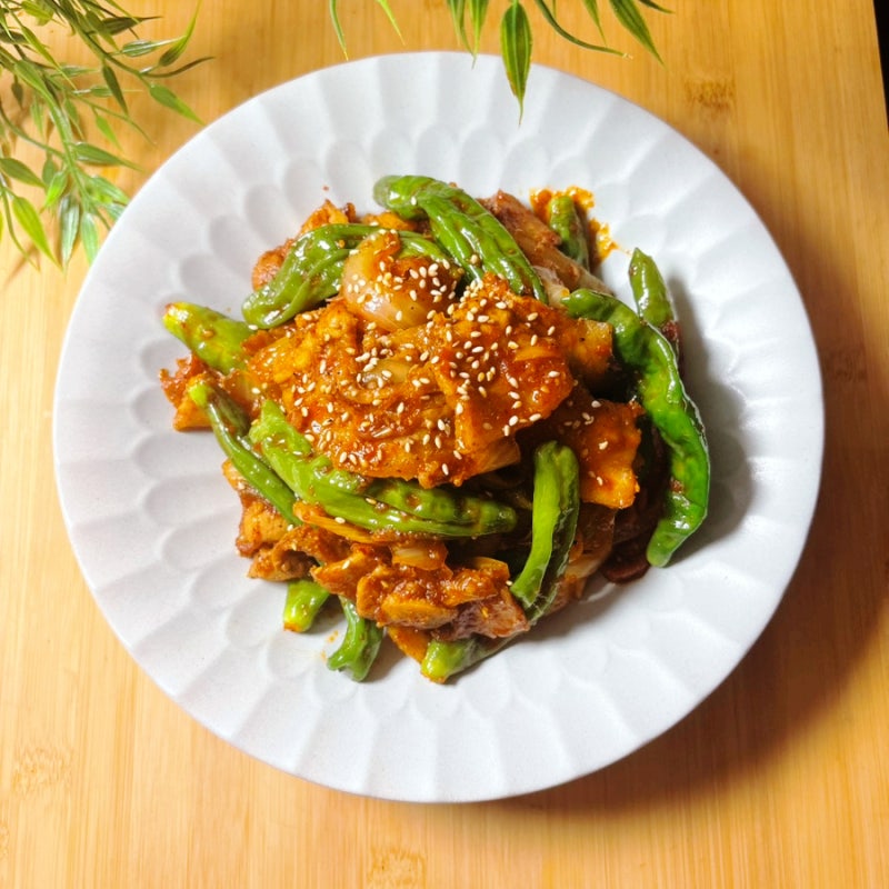 제육볶음 레시피 냉동 삼겹살 양념에 재우지 말고 맛있게 볶자!