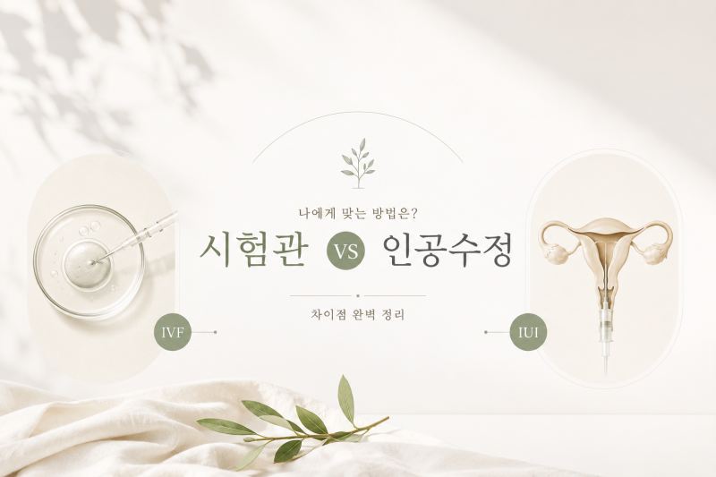 시험관과 인공수정 차이, 무엇을 먼저 해야 할까? 임신성공률·과정·비용 총정리