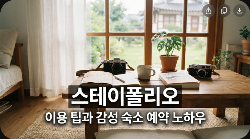 스테이폴리오 이용 팁과 감성 숙소 예약 노하우