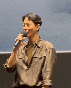 영화 [호프] 무대인사 조인성,황정민 팬서비스 폭발(꿀팁,직접 찍은 짤 등)