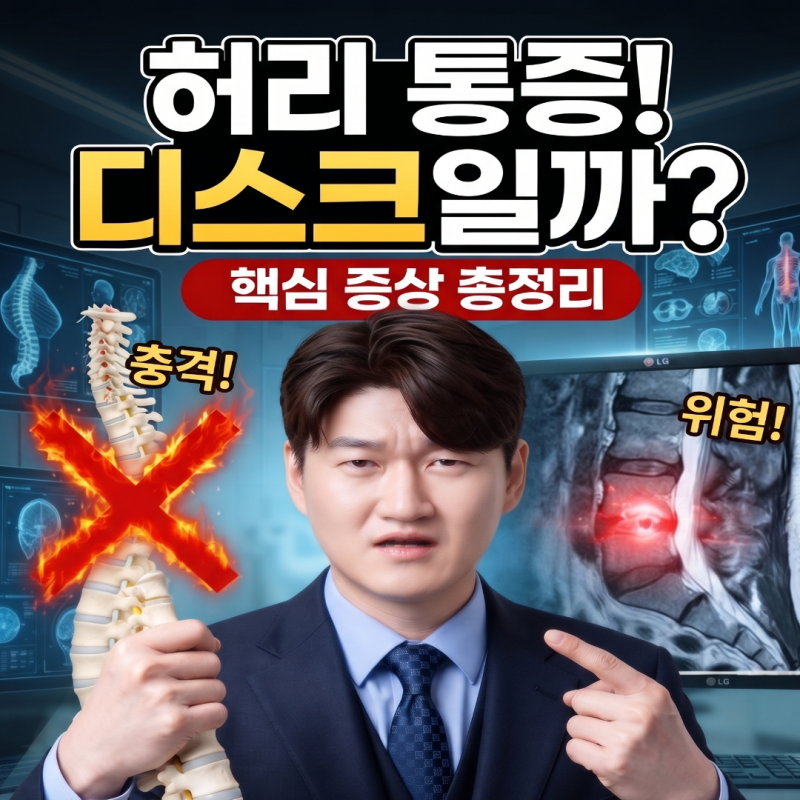 허리디스크 진단 받았는데 보험금 나올까요?