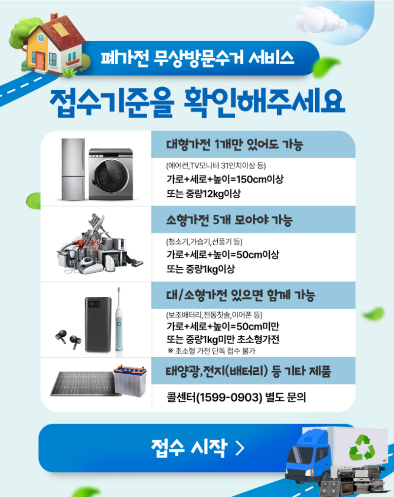대형 폐기물 배출신고 시스템 이용 후기 (빨래건조대, 책상 스탠드 조명, 드라이기)