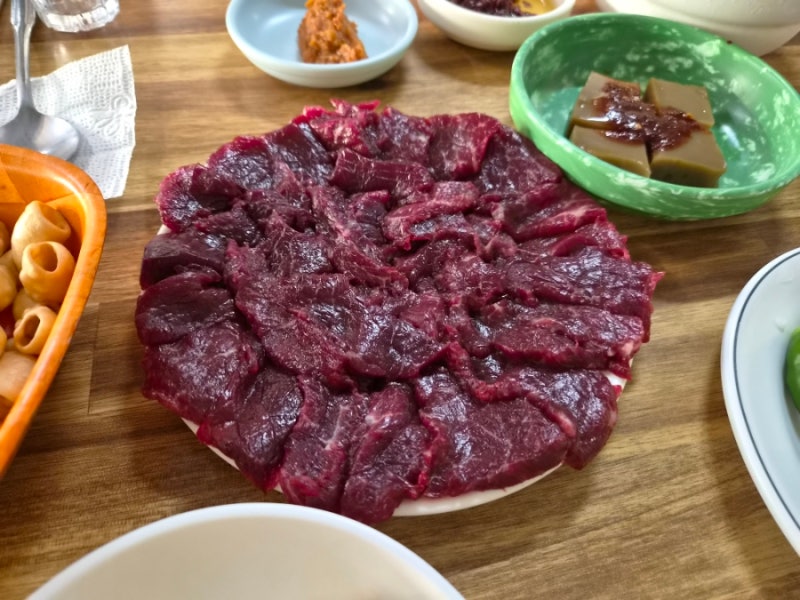 대구 '왕거미식당' 뭉티기 웨이팅 주차 예약