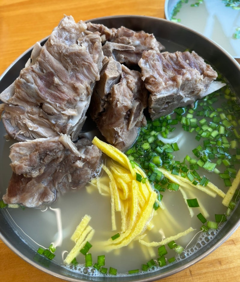 부산 온천천 칼국수 맛집, 대봉뼈칼국수 본점